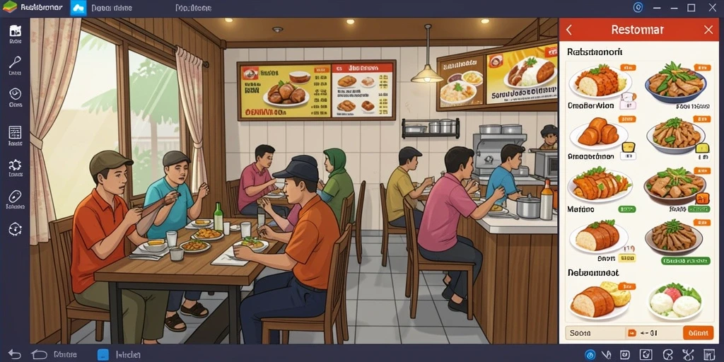 oristoto - Grafis yang memukau dengan warna-warna cerah.